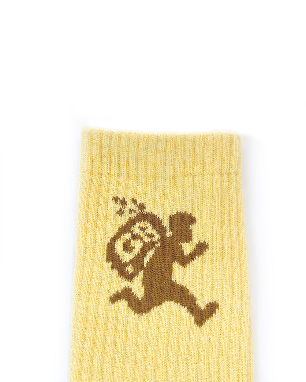 7. FRENCH TERRY SOCK - YELLOW/GOLD